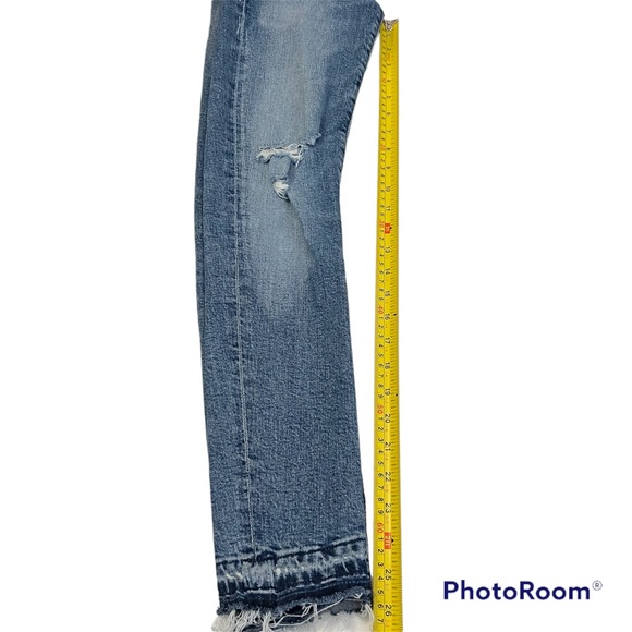 Agolde Lara Skinny Jean Size 23 Distressed - Picture 11 of 11